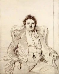 Portræt af Ingres